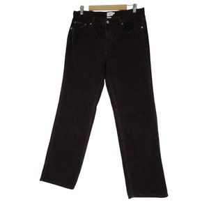 Calvin Klein‎ Jeans women's corduroy pants, maroon burgundy 12
